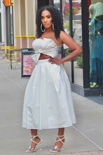 Load image into Gallery viewer, You Complete Me Skirt Set- White