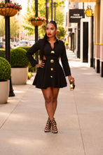 Load image into Gallery viewer, The Grown Lady Mini Dress- Black