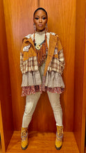 Load image into Gallery viewer, She So Vintage Ruffle Jacket