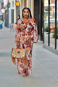 Mocha Latte Mix Up Pant Set