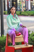 Load image into Gallery viewer, Just Like Paradise Pant Set - Aqua