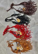 Load image into Gallery viewer, Urban Cowgirl Leather Necklace