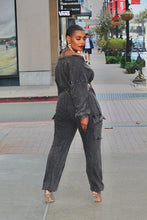 Load image into Gallery viewer, Get It Right Mineral Washed Jumpsuit