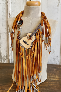 Urban Cowgirl Leather Necklace
