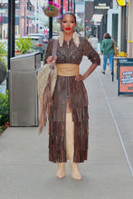 Load image into Gallery viewer, The Baddest Floral Leather One Piece