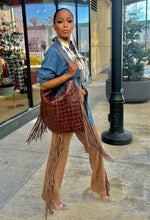 Load image into Gallery viewer, So Suede With It Fringe Pants