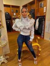 Load image into Gallery viewer, Be My Darling Ruffle Sweater- MultiColor