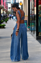 Load image into Gallery viewer, Can’t Get With It Barrel Denim Set