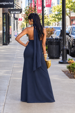 Load image into Gallery viewer, Anastasia Halter Knit Maxi Dress