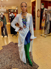 Load image into Gallery viewer, What's The Talk About High Low Top- White