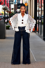 Load image into Gallery viewer, Saddle Up Denim Button Pants