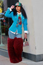 Load image into Gallery viewer, She's A Beast Mongolian Fur Boots- Multiple Colors