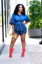 Load image into Gallery viewer, Summer Time Fine Denim Short Set