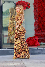 Load image into Gallery viewer, Get You Back Leo Maxi Dress