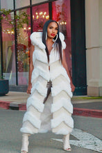 Load image into Gallery viewer, She So Cold Sherpa Maxi Vest