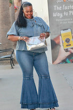 Load image into Gallery viewer, She&#39;s Stacked Bell Bottom Jeans(Sizes Small-3x)