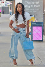 Load image into Gallery viewer, Ride The Breeze Drawstring Pants- Acid Wash