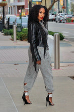 Load image into Gallery viewer, Blinged Out Superstar Wide Leg Pants