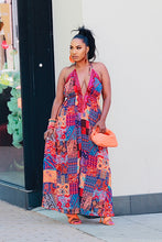 Load image into Gallery viewer, Sequin Lined Halter Maxi Dress