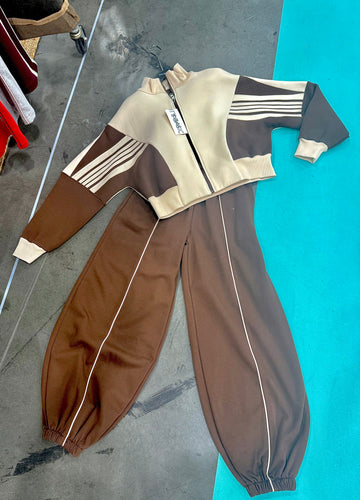 (Pre Order) Brown Sugar Babe Jogger Set