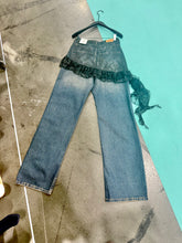 Load image into Gallery viewer, (Pre Order) Lace Layers High Waist Jeans
