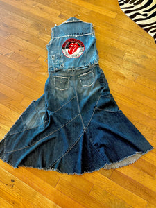 (Pre Order) One and Only Denim Maxi Vest