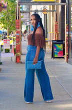 Load image into Gallery viewer, Can&#39;t Lace With Me Wide Leg Jeans