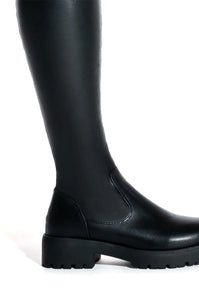 ULTRA THIGH HIGH Stretch Boots - Black