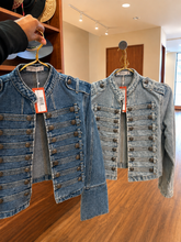 Load image into Gallery viewer, Make Me Official Denim Jacket- Multiple Colors