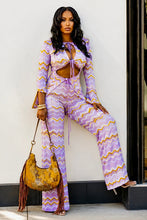 Load image into Gallery viewer, She So Groovy Pant Set