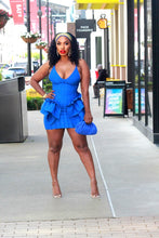 Load image into Gallery viewer, Banging Body Peplum Mini Dress