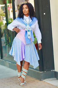All About business Skirt Set