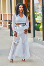 Load image into Gallery viewer, See Thru You Skirt Set - Multiple Colors