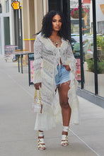 Load image into Gallery viewer, Boho Babe Lace Duster Jacket