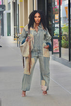 Load image into Gallery viewer, Wash You Right Denim Jumpsuit