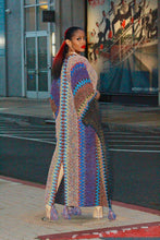 Load image into Gallery viewer, Knit It To Me Oversized Cardigan- Purple