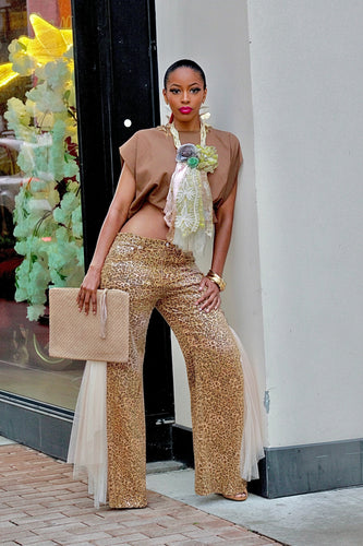 Watch Me Walk Flare Jeans-leo