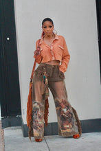 Load image into Gallery viewer, Native Thoughts Wide Leg Corduroy Pants