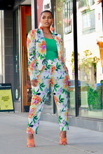 Load image into Gallery viewer, Summer Garden Open Blazer Set