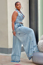 Load image into Gallery viewer, Star Girl Tencel Wide Leg Pants