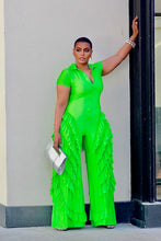 Load image into Gallery viewer, Got Me Twisted Ruffle Jumpsuit