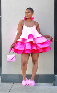 She's Top Tier Mini Dress