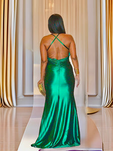 Emerald Green Mermaid Prom Dress