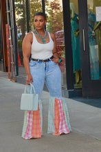 Load image into Gallery viewer, Summer Pastel Flannel Wide Leg Pants