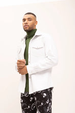 Load image into Gallery viewer, Mens Leather Button Down Jacket- Gentleman