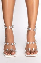 Load image into Gallery viewer, Studded In Crystal Heels