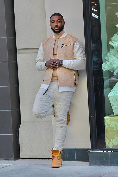 It’s the Bomb Mens Bomber Jacket - Dijon