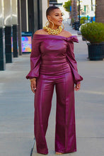 Load image into Gallery viewer, Unapologetically Spoiled Royalty Leather Wide Leg Pantz- Specialty Item