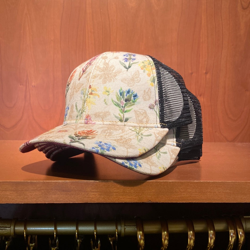 Wildflower Mens Trucker Hat