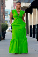 Load image into Gallery viewer, Unapologetically Spoiled Made The Cut Leather Maxi Dress-Specialty Item